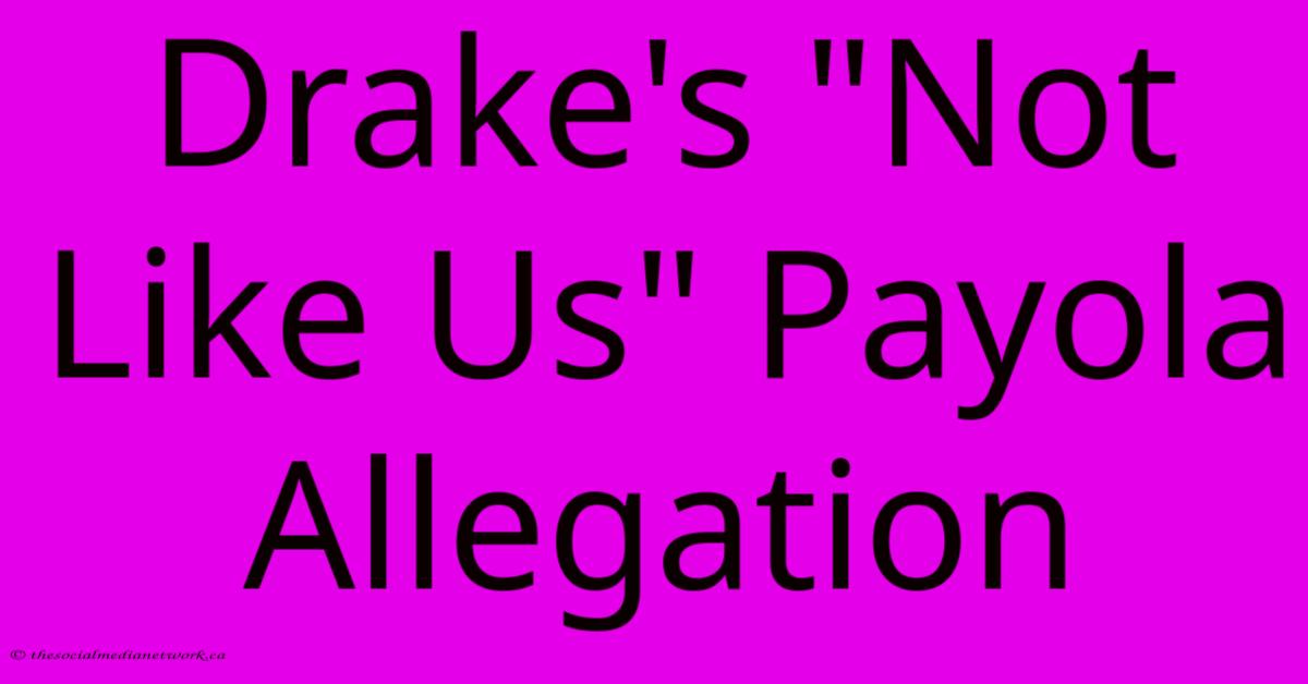 Drake's Drake's