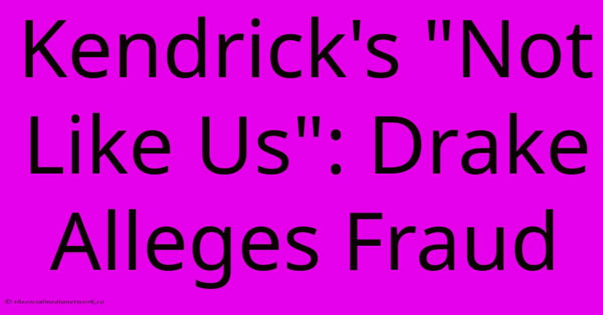 Kendrick's Kendrick's
