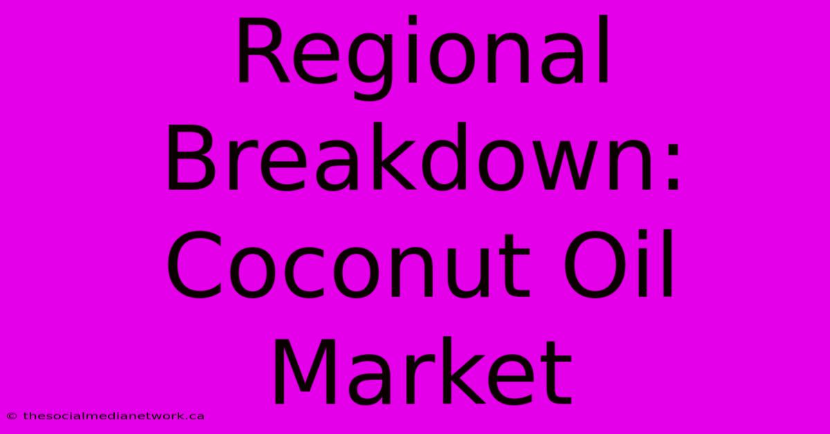 Regional Breakdown: Coconut Oil Market