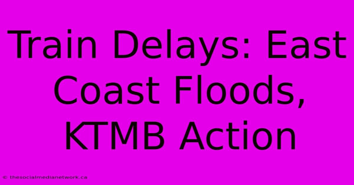 Train Delays: East Coast Floods, KTMB Action